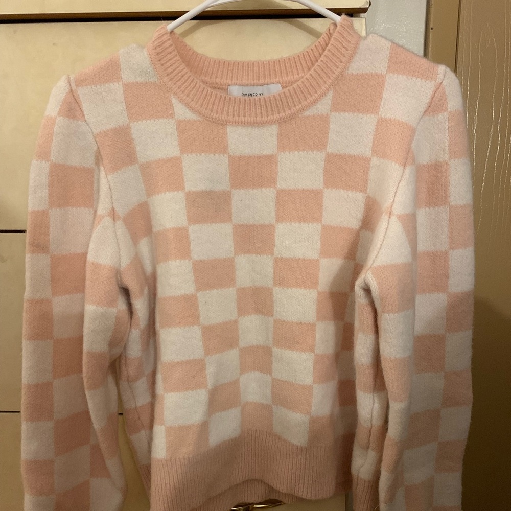 Forever 21 Checkers Sweater